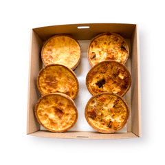 Savoury Quiche Box of 6