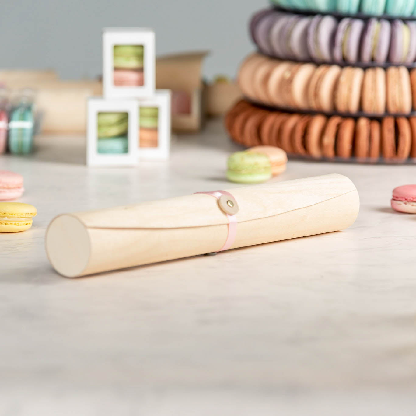 Macaron box (8 Pieces) (GF) *** WHOLESALE *** All Products B2B French Sweet