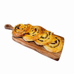 Escargot Danish ( Custard sultanas roll ) - Wholesale (Box of 6 or 12)